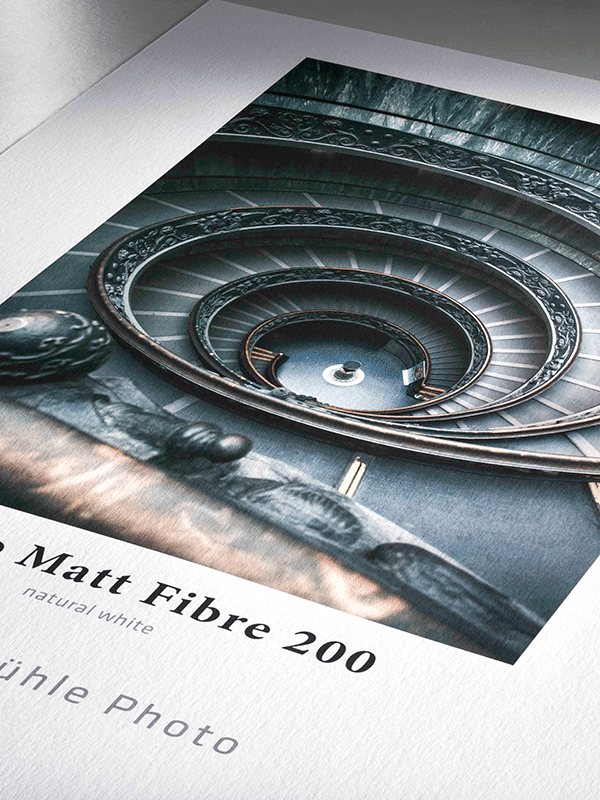 Matt fibre hahnemule