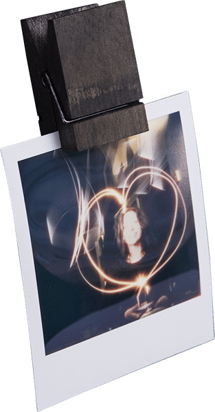 Bildeholder treklype med magnet