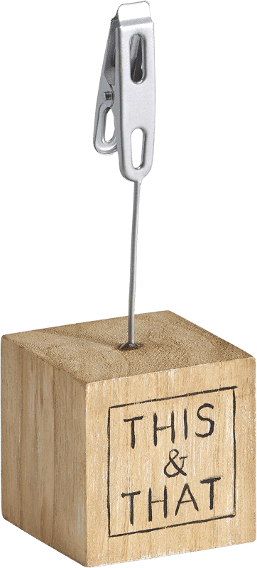 Bildeholder med magnetklype