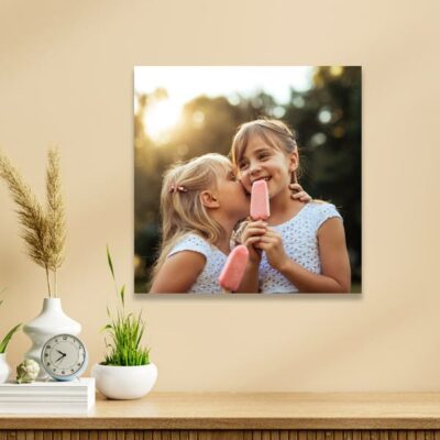 40x40 cm bilde på aluminium