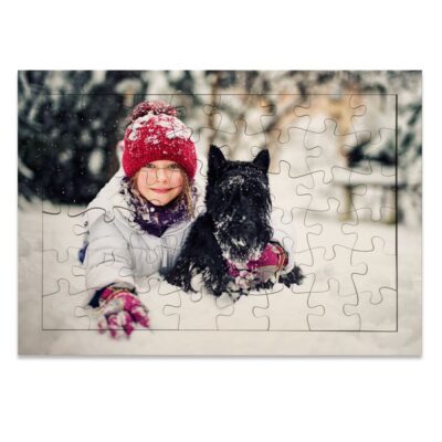 Puslespill med 96 brikker