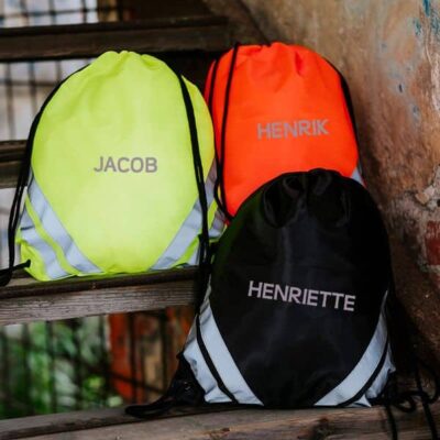 Gympose med reflekstrykk