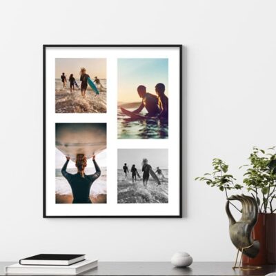 Bildecollage 40x50 cm i ramme